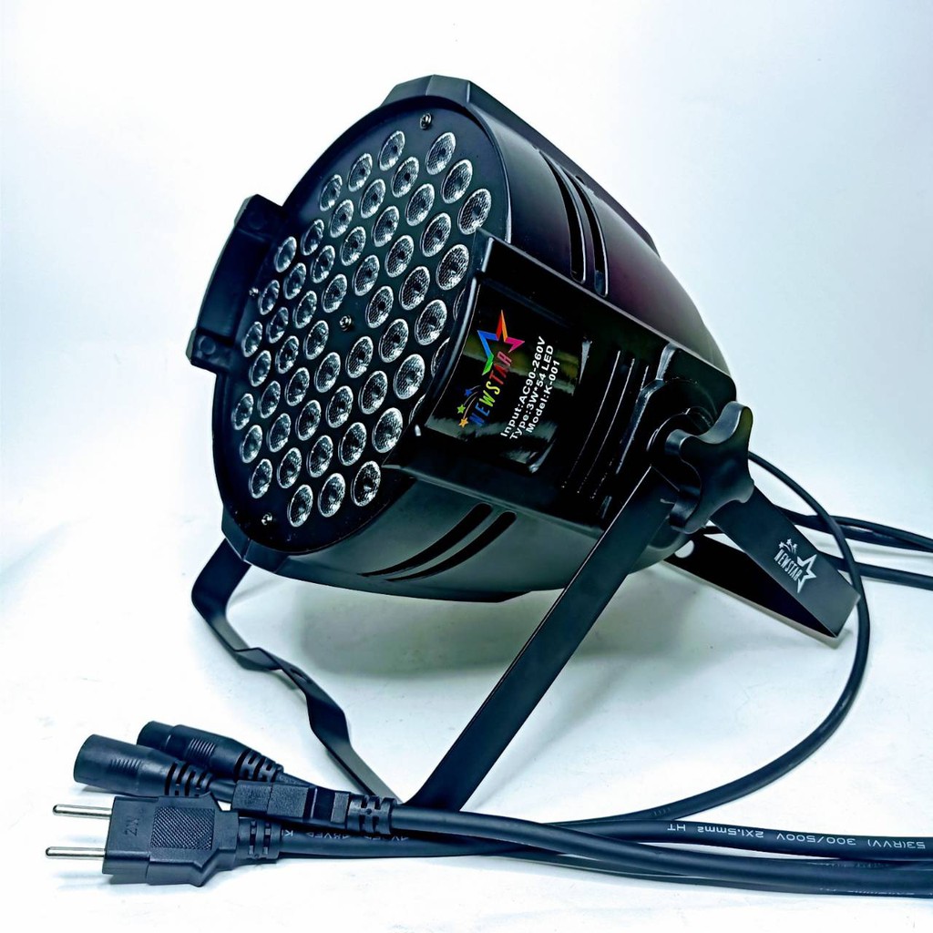 ไฟ LED ไฟพาร์ LED 54x3W PAR 54 LED 3w RGBW ไฟพาร์ LED disco lights LED ไฟเวที ไฟดิสโก้เธค ราคา ถูกที่สุด ดีลบีเคเค แกลเลอรีภาพที่ 2
