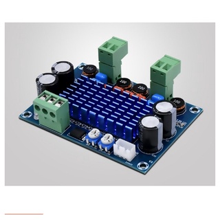 XH-M572 TPA3116D2 2 X 120W chassis dedicated plug-in 8V - 28V output high power digital HIFI amplifier board สินค้าในไทย