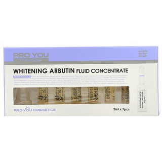 เซรั่ม โปรยู Proyou Whitening Arbutin Fluid Concentrate (2ml X 7 pcs.)