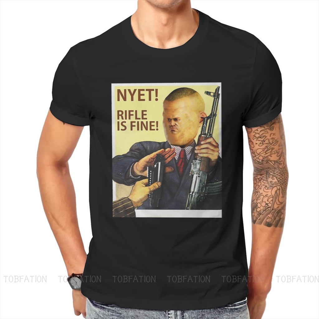 Escape From Tarkov Game Bear Nyet Essential Tshirt Classic Alternative Mens Tshirts Ttee