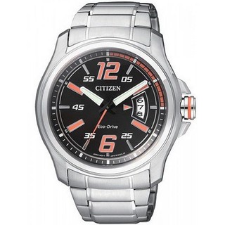 ﻿CITIZEN Eco-drive นาฬิกาข้อมือชาย - AW 1350-59E (Silver)