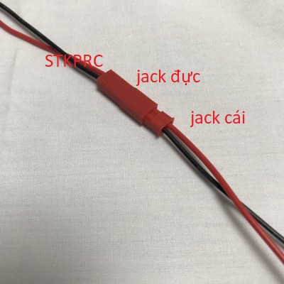สายซิลิคอน Jack JST 10 ซม. 20AWG / 22AWG