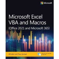 Microsoft Excel VBA and Macros (Office 2021 and Microsoft 365) (Business Skills) [Paperback]