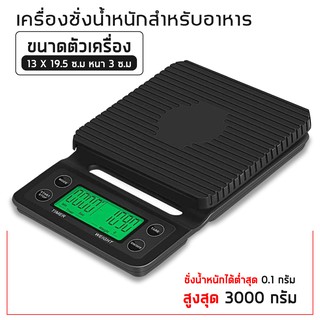 เครื่องชั่งกาแฟ Coffee Scale with Timer เครื่องชั่ง เครื่องชั่งดิจิตอล.