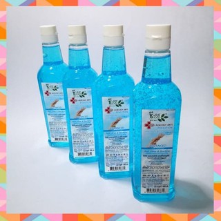 พร้อมส่ง 1000 ML เจลล้างมือแอลกอฮอล์ ชีววิถี  HAND ALGELOGY ANTI POLLUTION