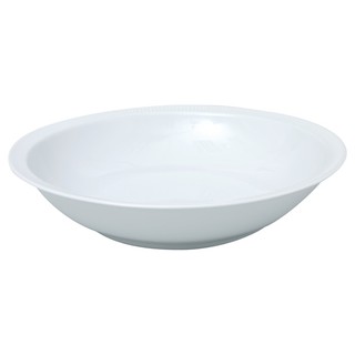 🚚💨พร้อมส่ง!! โรยัล พอร์ซเลน จานลึก 9 นิ้ว ขาวล้วน ROYAL PORCELAIN Deep Plate 9" Plain White Color