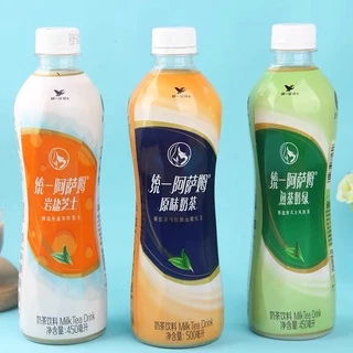 ชานมไต้หวัน สดชื่น หอมใบชา หวานกำลังดี ตรา ถงอี้ 统一阿萨姆奶茶 (500ml)