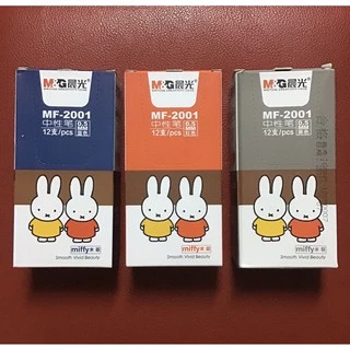 ยกกล่อง 12 ด้าม m&g ปากกาเจลกด miffy รุ่น MF-2001