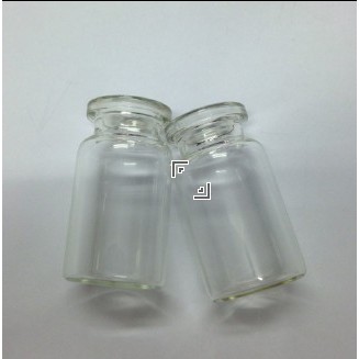 TPL01-07 ml #20 ขวดแก้วคอนแทคเลนส์ใส/จุกTPL01จุกดำ #20/ฝาTPL01 ใส/ทอง #20 ฝาขอบทอง รหัส5262/5851/585