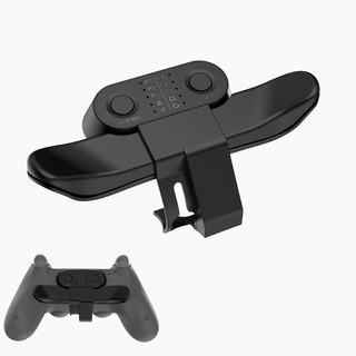 ราคาExtended Gamepad Back Button Attachment Joystick Rear Button With Turbo Key Adapter For PS4 Game Controller Accessories