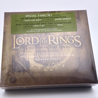 CD  The Lord of the Rings Trilogy อัลบั้มเพลงประกอบภาพยนตร์ Lord Of The Rings 3CD รวมการ์ด