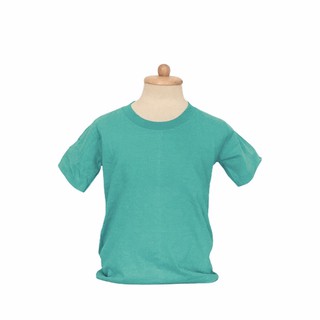 เสื้อยืดเด็ก สีพื้น Cotton 100%