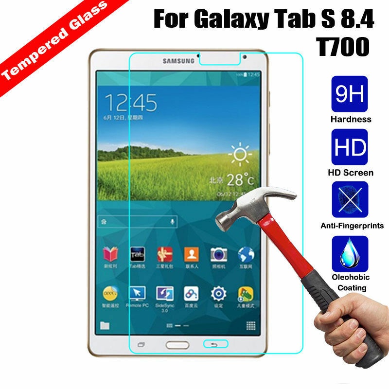 ฟิล์มกระจกนิรภัยกันรอยหน้าจอ สําหรับ Samsung Galaxy Tab S 8.4 นิ้ว SM-T700 T705 Tab S 10.5 T800 T805