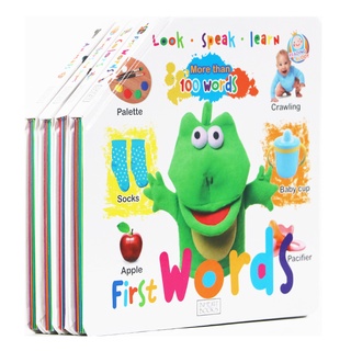 (พร้อมส่ง)   Look &amp;Speak&amp;Learn 100 words  หนังสือสอนคำศัพท์ คำแรกของหนู  ปากกาเจ้าชายน้อย และปากกาลูกอ๊อด อ่านได้