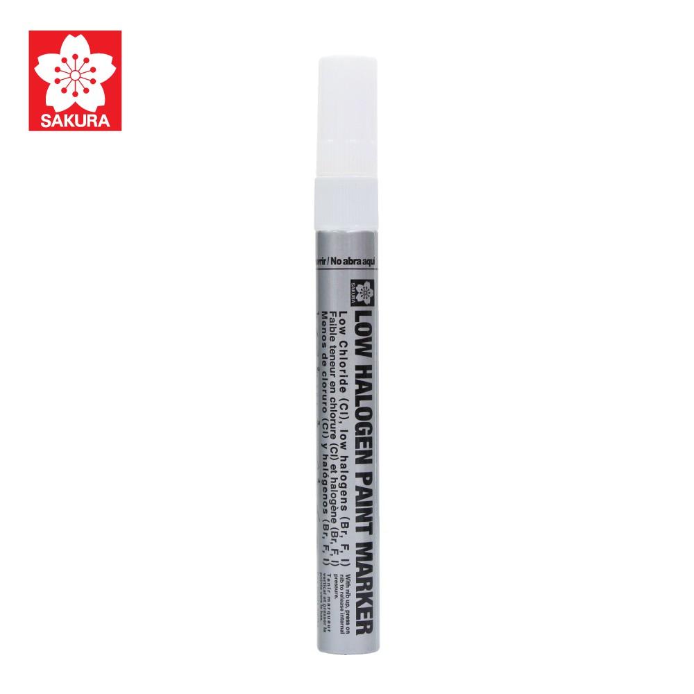 SAKURA (ซากุระ) ปากกาเพ้นท์ มาร์คเกอร์ โลว์ฮาโลเจน (LOW HALOGEN PAINT MARKER SAKURA) ปากกาเขียนเหล็ก รหัส XPMKB-LH