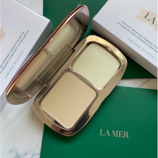 La Mer แป้งอัดแข็งผงกํามะหยี่แบบอัดแข็ง Spf30 9.5กรัม