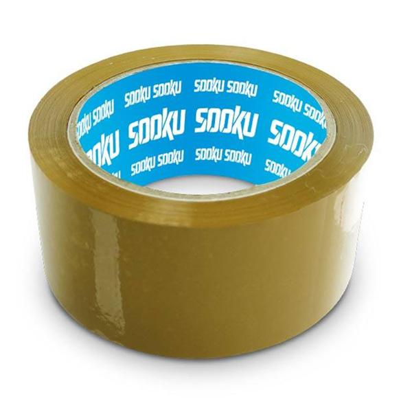 Center / Sooku Duct Tape JD 2249 สีน้ําตาล / ต้นฉบับและ