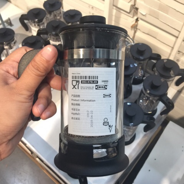 อุปกรณ์ทำชา กาแฟ แบบกด 0.4 ลิตร by IKEA