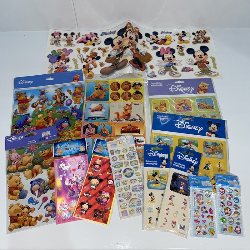 สติกเกอร์ ดิสนีย์ การ์ตูน Disney stickers Shopee Thailand
