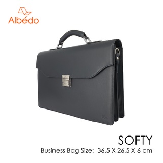 [Albedo] SOFTY BUSINESS BAG กระเป๋าเอกสาร/กระเป๋าสะพายข้าง/กระเป๋าถือ รุ่น SOFTY - SY00599