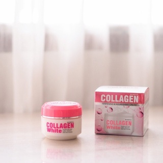 ROMINA Collagen White Cream ขนาด 100กรัม (ฉลากไทยมีเลขจดแจ้ง)