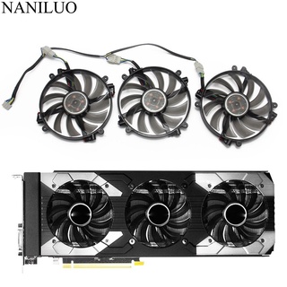 FD7010H12D DC12V 0.35A GTX 1070 Ti For leadtek WinFast GTX1070TI HURRICANE OC Graphics Video Card cooling fan