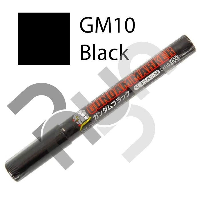 Gundam Marker: GM10, Black ดำ