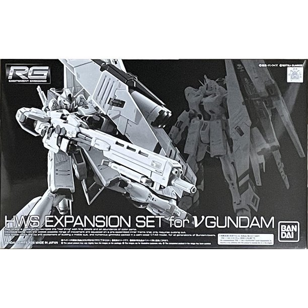 RG Nu Gundam HWS Expansion Set RG 1/144 (ไม่รวมหุ่น)  P-Bandai โมเดลกันดั้ม กันพลา
