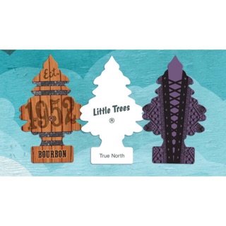 Little trees x 3 แผ่น แผ่นน้ำหอมปรับอากาศ ต้นสน  เลือกกลิ่นเองได้ค่ะ แจ้งกลิ่นทางหมายเหตุข้อความถึงผู้ขาย