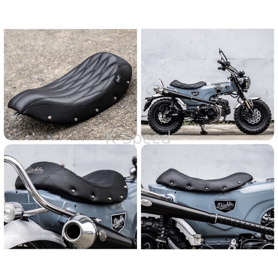 เบาะแต่ง Diablo สั้นตอนเดียว For Honda DAX125 (DX039)