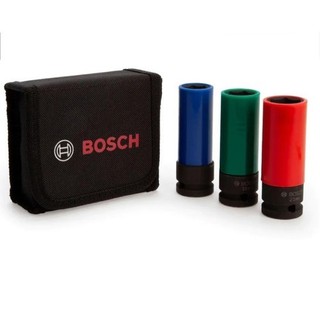 BOSCH ชุดลูกบล็อกยาว3ชิ้น1/2 #2608551102