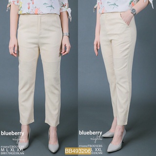 !!พร้อมส่ง!!กางเกงผ้าลินินขาตรง ไซส์ M