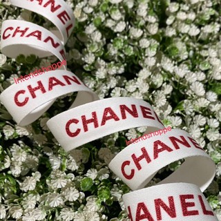 🧧ริบบิ้น chanel ribbon แท้ 100% CNY 2021 กว้าง 2.5 ซม ยาว 1 เมตร 🧧 พร้อมส่ง กดสั่งได้เลย 🧧