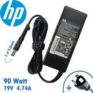 HP Adapter ของแท้ 19V/4.74A 90W หัวขนาด 7.4*5.0mm สายชาร์จ เอชพี อะแดปเตอร์, สายชาร์จ HP