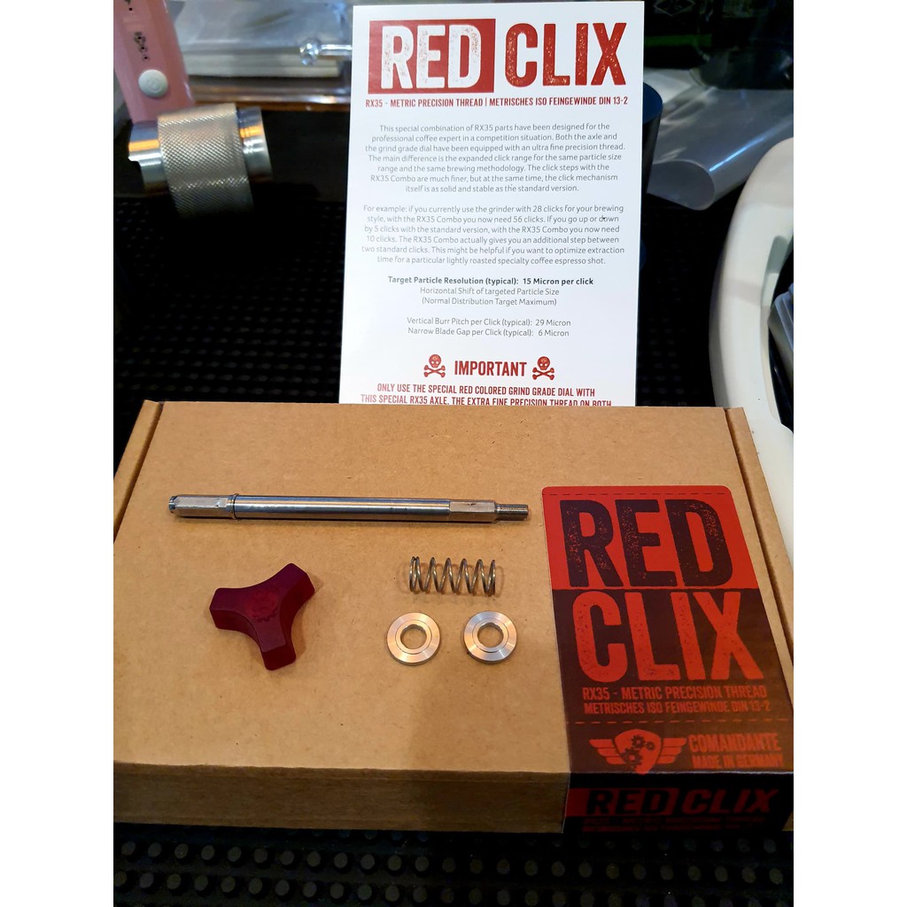 Red Clix สำหรับเครื่องบด Comandante
