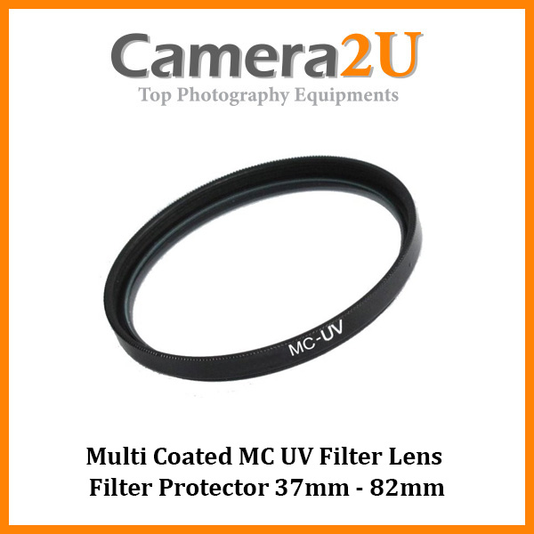 Multi Coated MC UV Filter Lens Filter Protector 37mm ถึง 82mm