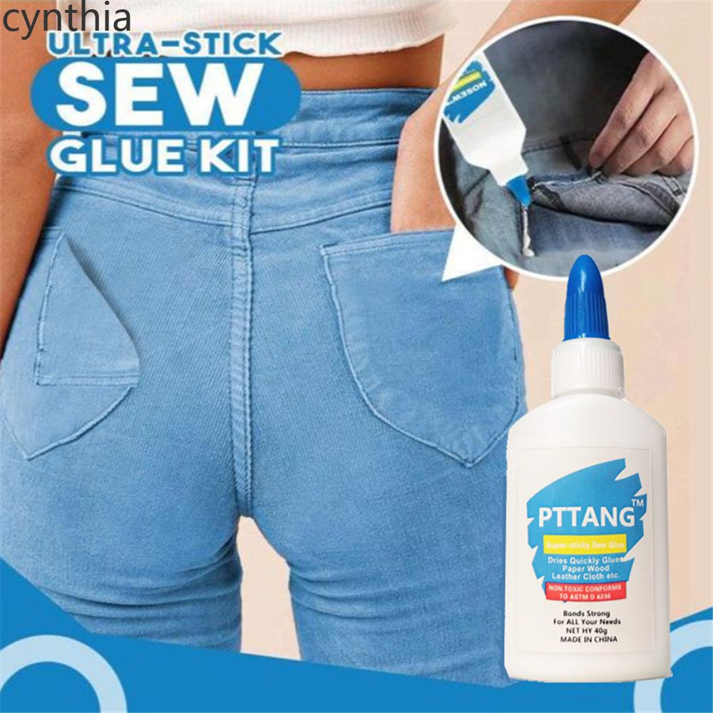 Ultrastick Sew Glue Kit Secure Stitch Liquid Sewing Solution Kit