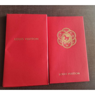 ซองอั่งเปา​ Louise Vuitton แท้มาใน​แพ็ค​สีแดง​