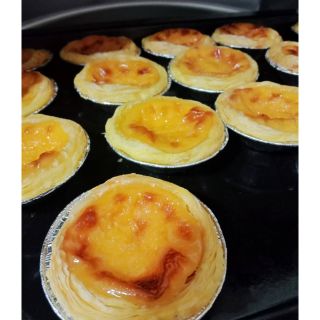 ทาร์ตไข่(Egg tart)  2ชิ้น39฿ 10ชิ้นแถม1