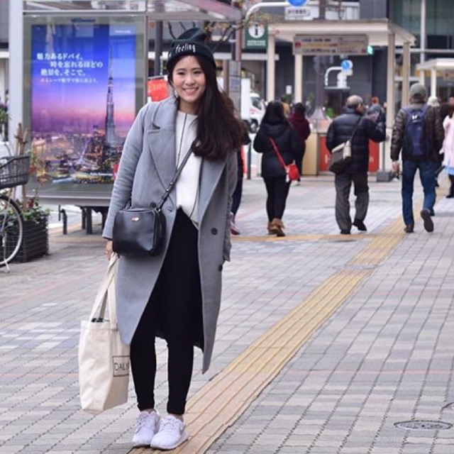 Dailysquad Long grey coat