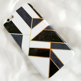 พร้อมส่ง เคสลาย Geometric blue