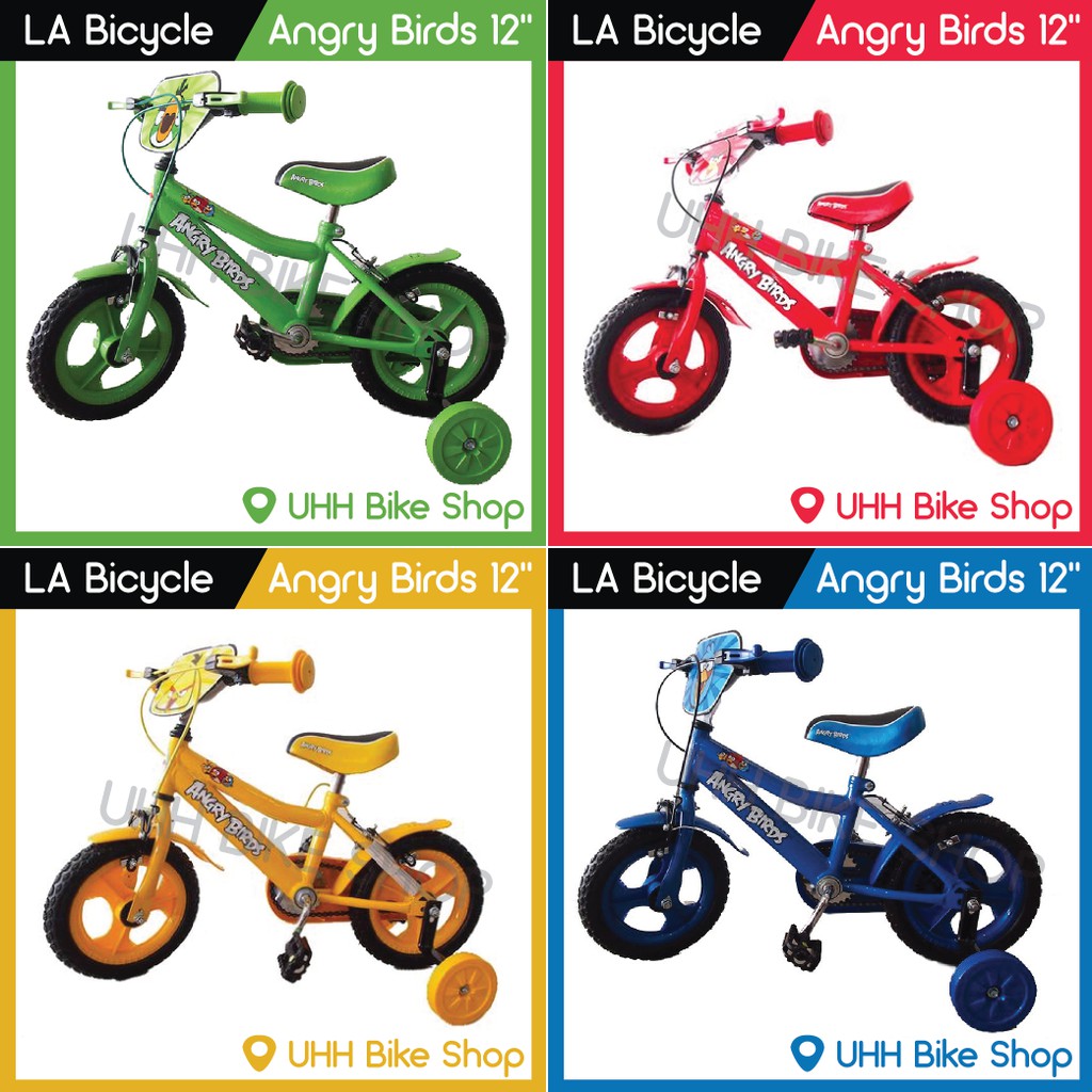 รถจักรยานเด็ก 12" Angry birds LA Bicycle