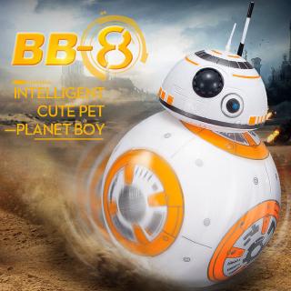 BB8 Intelligent RC Ball Robot Toy With Sound Action Figure Gift, 2.4G Remote Control Toy For Child jszD