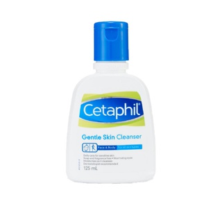เซตาฟิล Cetaphil Gentle Skin Cleanser เจลทำความสะอาดผิวหน้าและผิวกาย สำหรับผิวบอบบาง แพ้ง่าย และทุกสภาพผิว 125 ml.