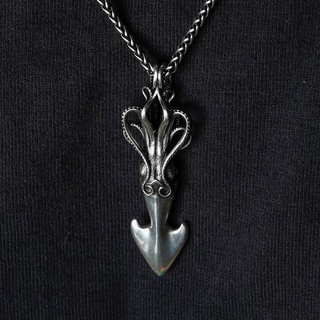 [Handmade] Squid Pendant สร้อยคอปลาหมึก[เงิน] ไม่รวมสร้อย