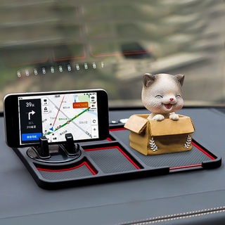 Multifunctional Car Anti-Slip Mat Auto Phone Holder Non Slip Sticky Anti Slide Dash Phone Mount Silicone Dashboard Car Pad Mat 【huahai】