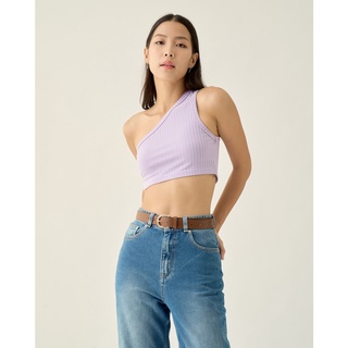 FABLAB BRAND Mia One Shoulder Crop