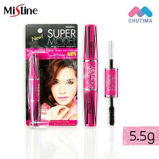 Mistine Super Model Miracle lash mascara มิสทิน ซุปเปอร์ โมเดล มิราเคิล แลช มาสคาร่า สวยครบ 2 ด้านมาสคาร่า pN8p