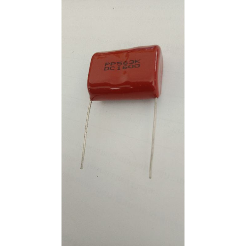 0.056UF 1600V 563 56NFไมล่าคาปาซิเตอร์ ญี่ปุ่น ขา28มิล C 56นาโนฟารัต 1600โวล Capacitor(แพ็ค2ตัว)