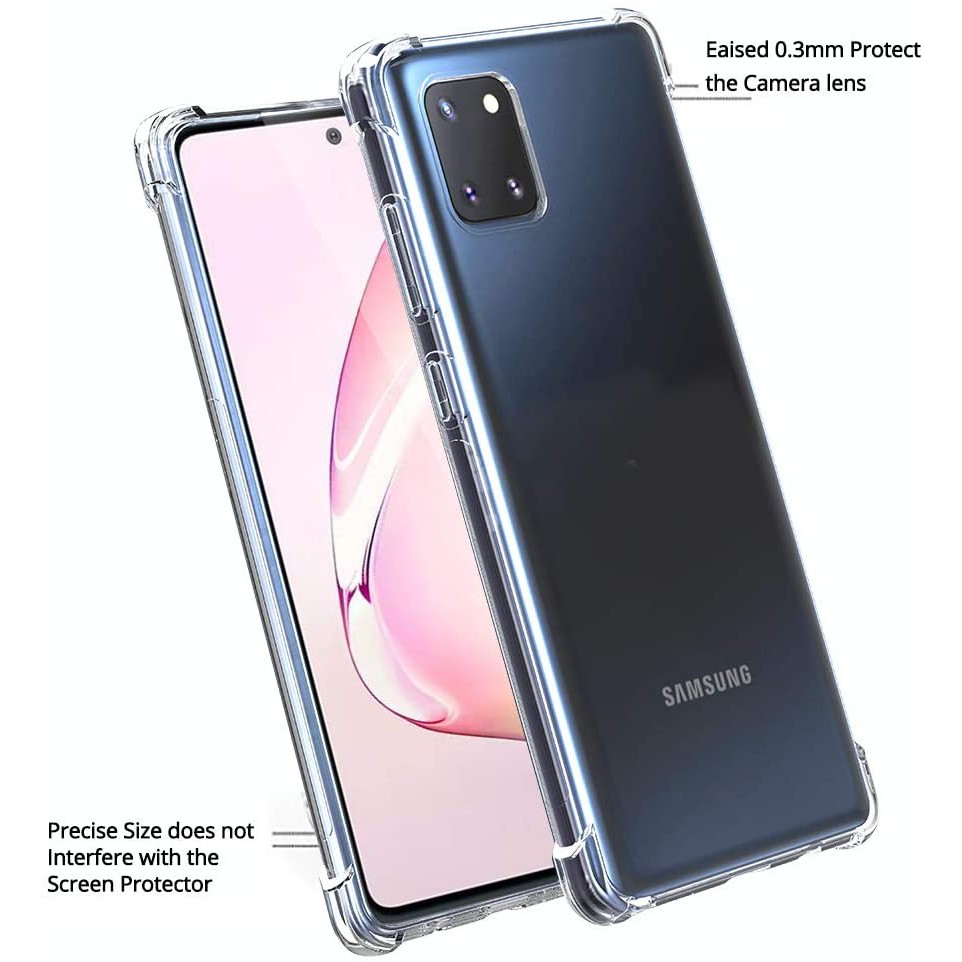 เคสใสนิ่ม กันกระแทก Samsung Galaxy Note 10 lite /S10 lite ใส ขอบกันกระแทก  เคส TPU นิ่มกันกระแทก ราคา ถูกที่สุด ดีลบีเคเค แกลเลอรีภาพที่ 3